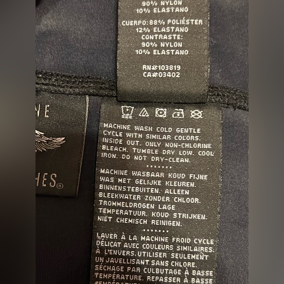 Harley-Davidson® Women's Mesh Accent Activewear Legging, Black - XL 🖤 - Picture 3 of 13